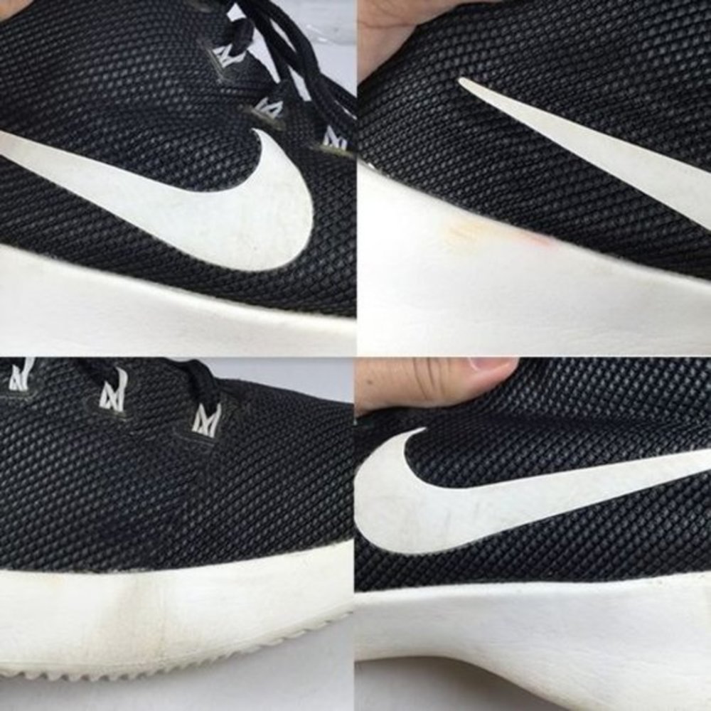 Nike Hyperfr3sh Ankle-High Men's Basketball Shoes Black/White Size 11.5 - Picture 9 of 12